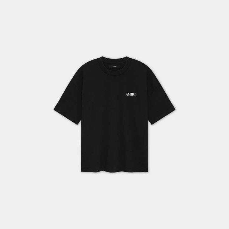 230g heavyweight 2026 spring/summer new men's MA bone pattern short-sleeved T-shirt