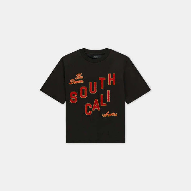 230g heavyweight 2026 spring/summer new men's MA bone pattern short-sleeved T-shirt