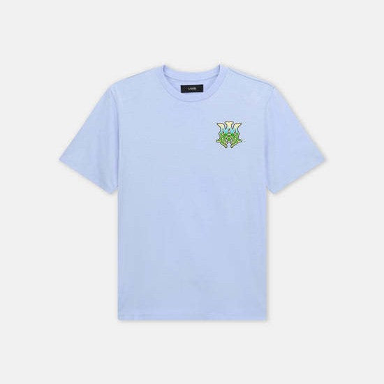 230g heavyweight 2026 spring/summer new men's MA bone pattern short-sleeved T-shirt