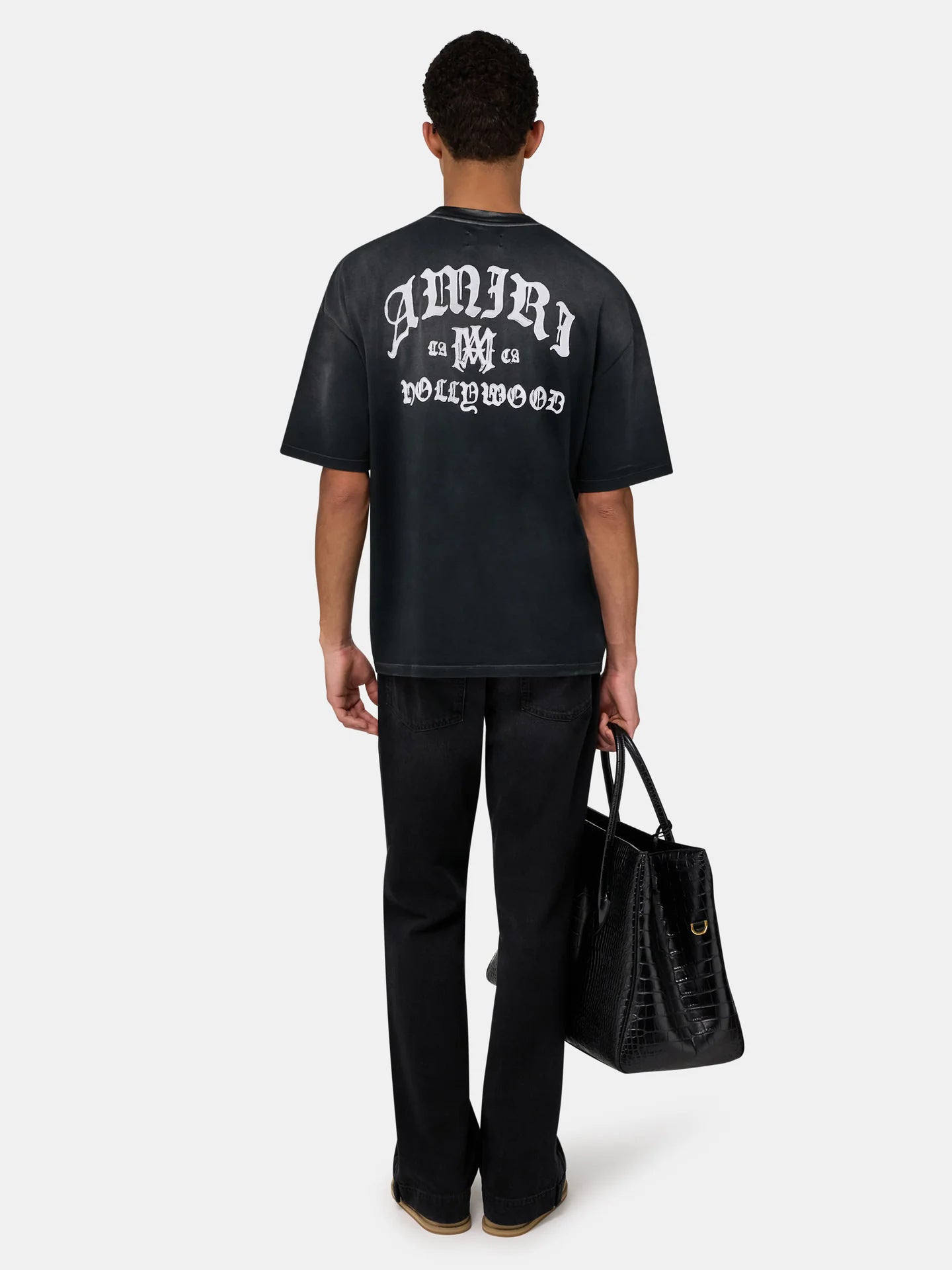 "Hollywood" Gothic Logo Tee