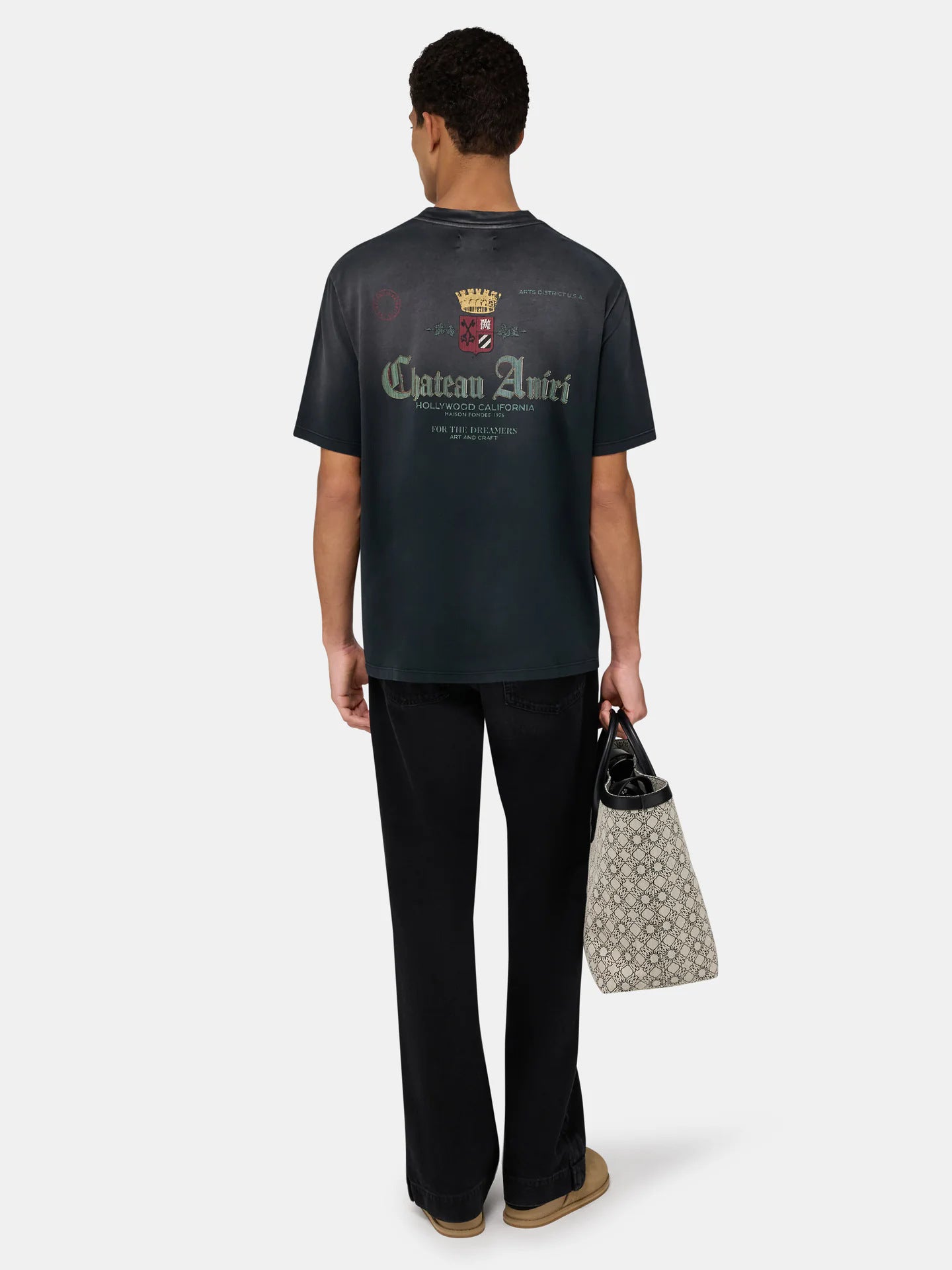 "Chateau Amiri" Crest Graphic Tee