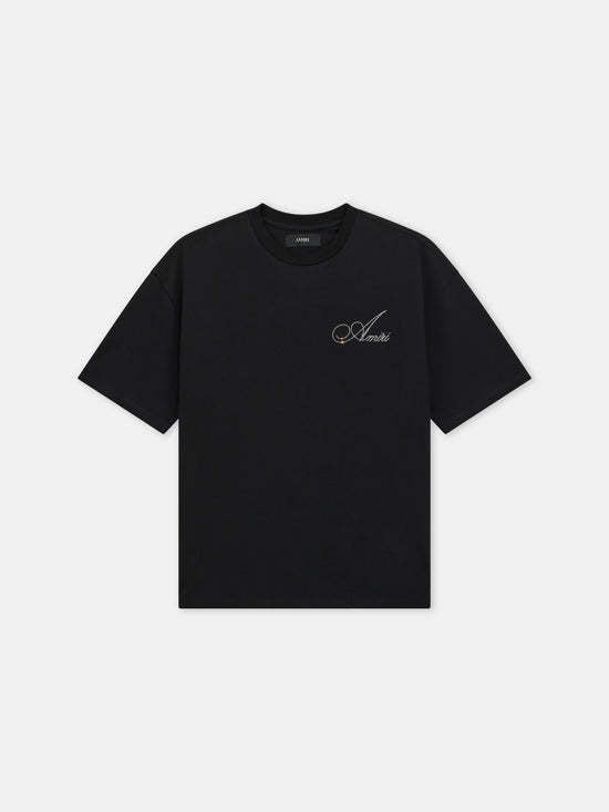 230g heavyweight 2026 spring/summer new men's MA bone pattern short-sleeved T-shirt