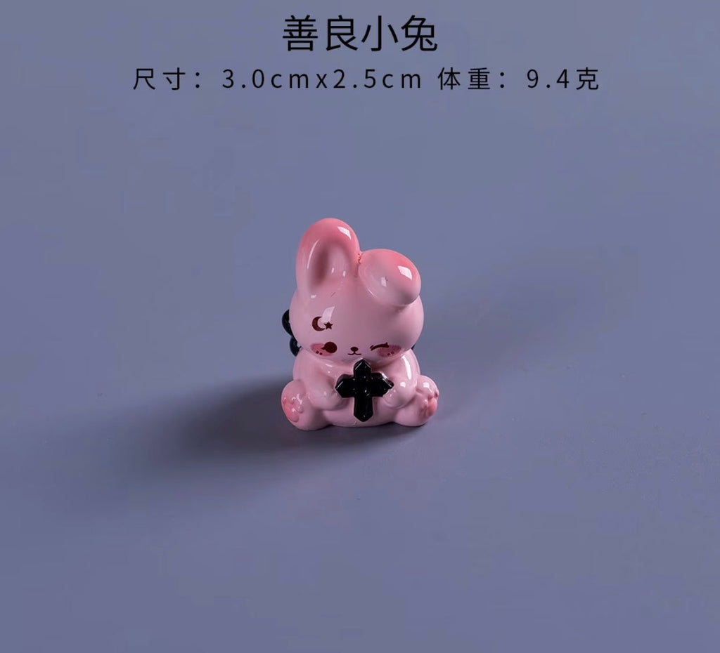Pink & Black Rabbit
