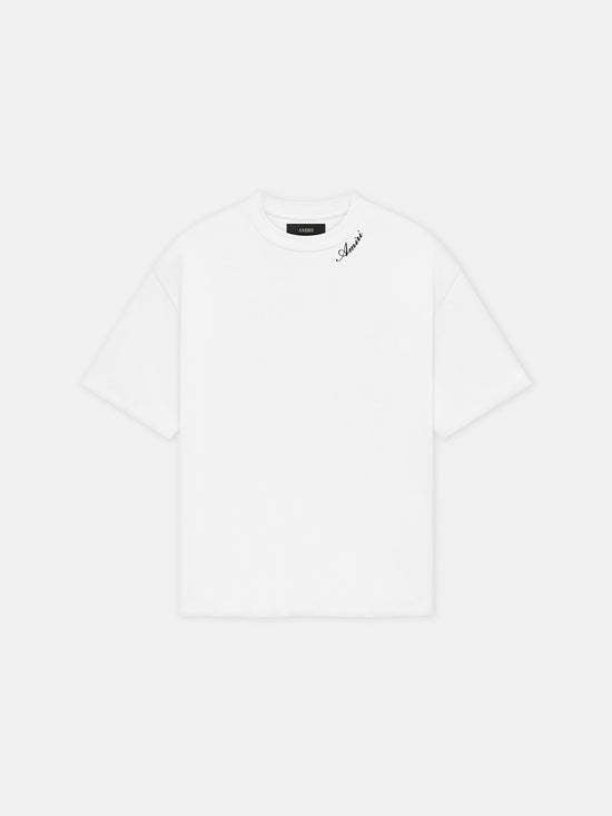 230g heavyweight 2026 spring/summer new men's MA bone pattern short-sleeved T-shirt