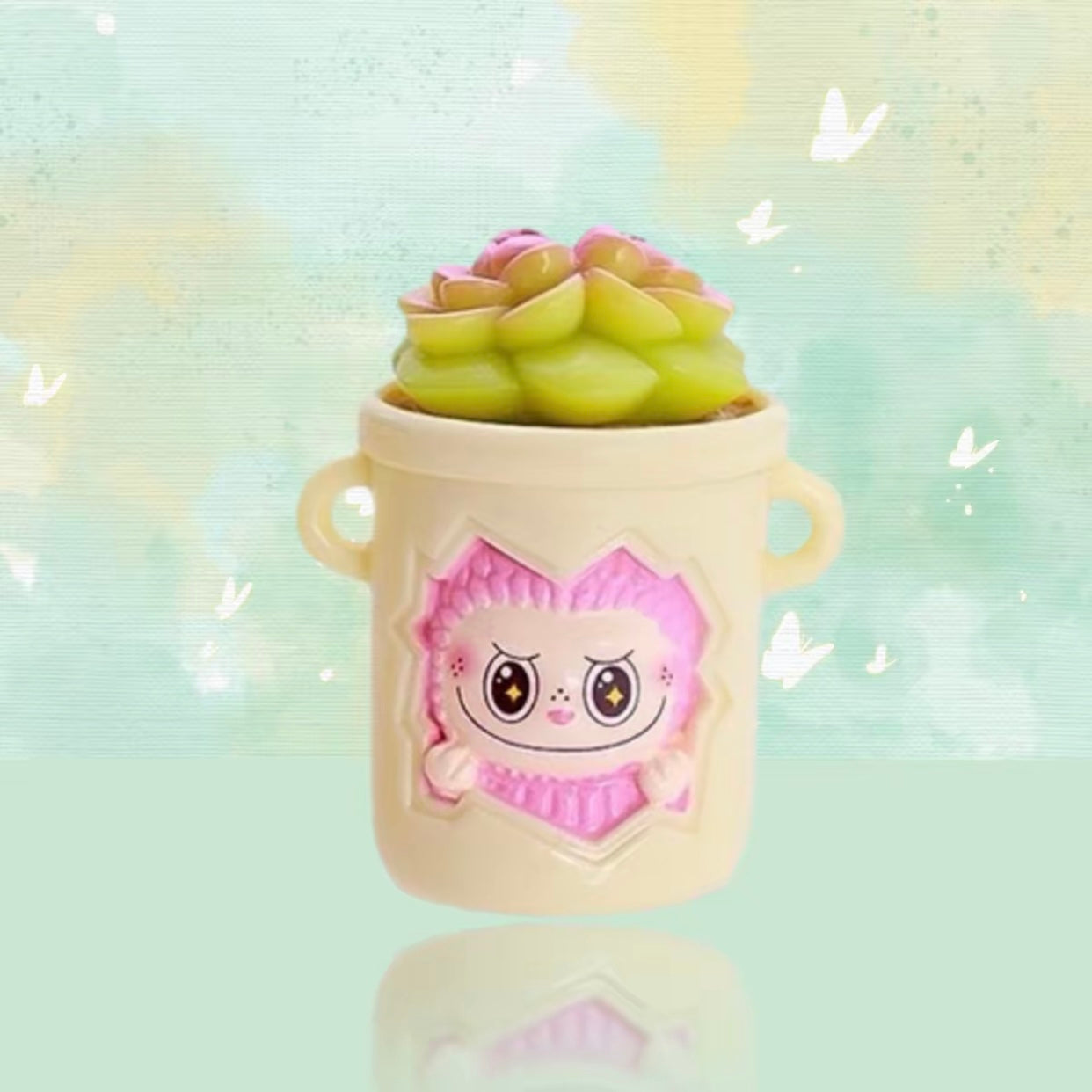 Succulent Labubu Potted Plant