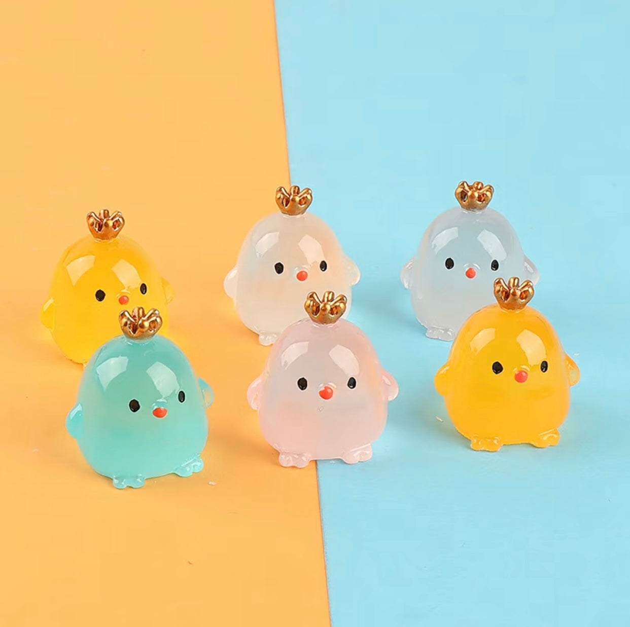 Luminous 3D Mini Crown Chicken