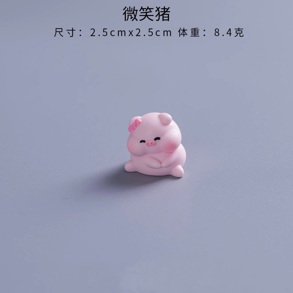 6-Piece Cute and Adorable Piglets