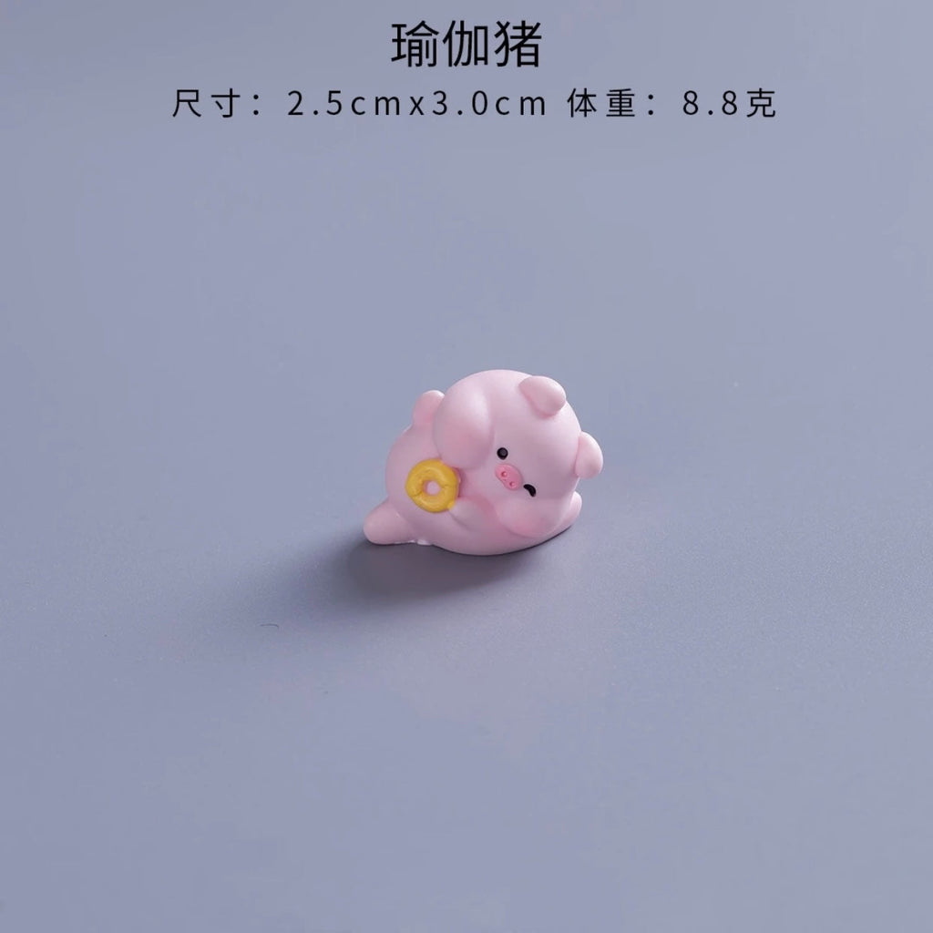 6-Piece Cute and Adorable Piglets