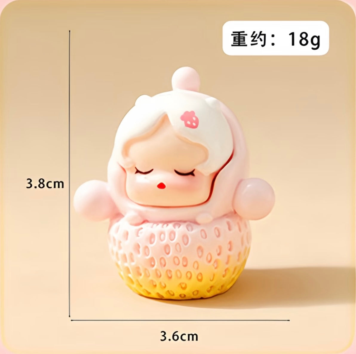 Cute Cream Strawberry Cubs