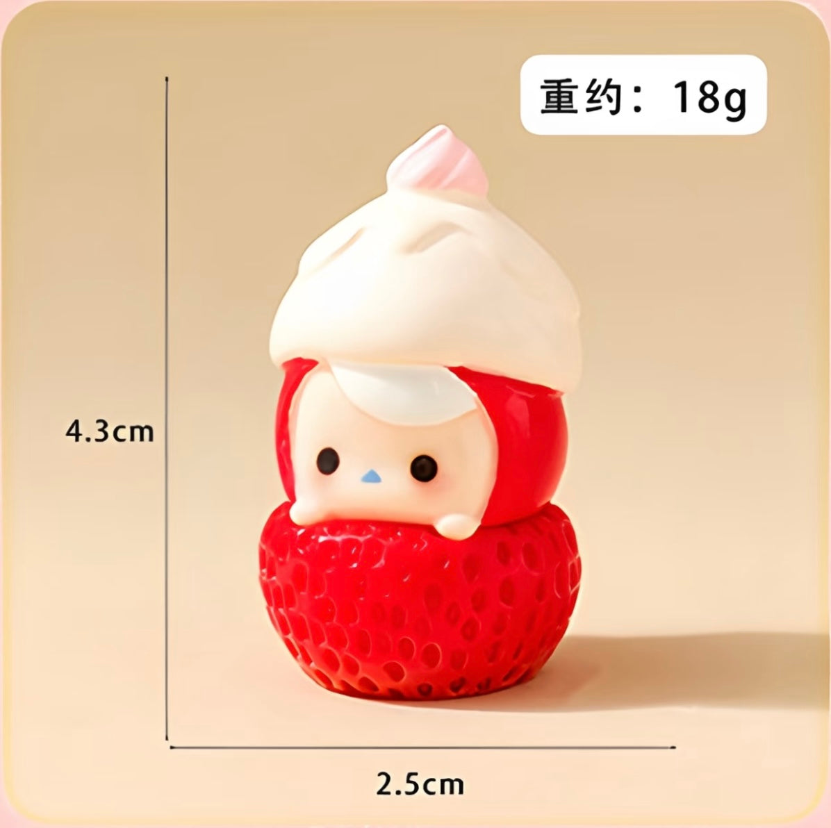 Cute Cream Strawberry Cubs