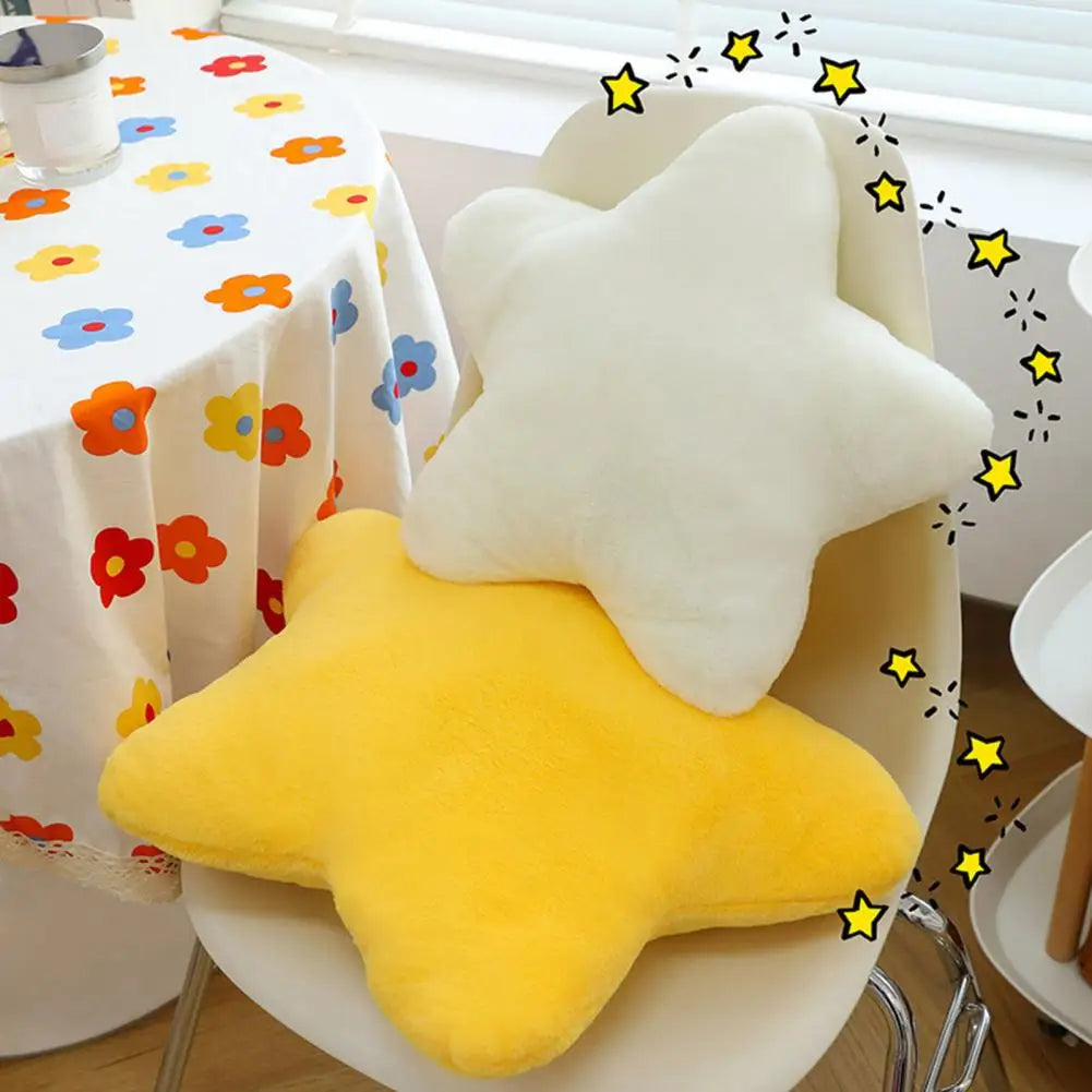 Cute Soft Star Plush Pillow in Various Sizes and Colors