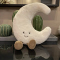 Moon or Sun Stuffed Plushie Cushion Bedroom Decor Sofa Throw Pillow