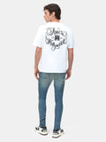 Men's Luxury White 1976 MA Monogram Heavyweight Logo Tee