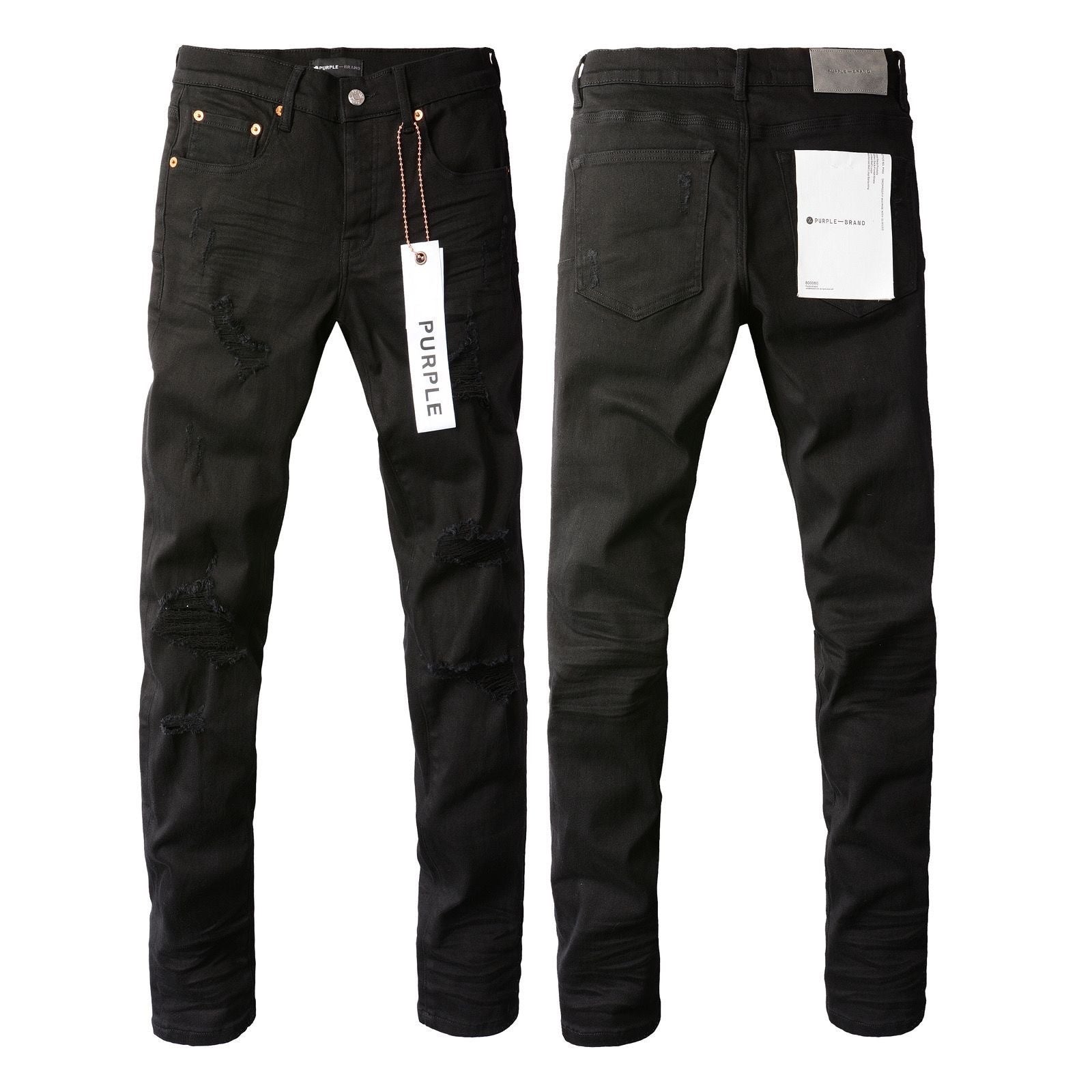 Luxury Charcoal Marble Denim with Radical 3D Whiskers & Black Underlays