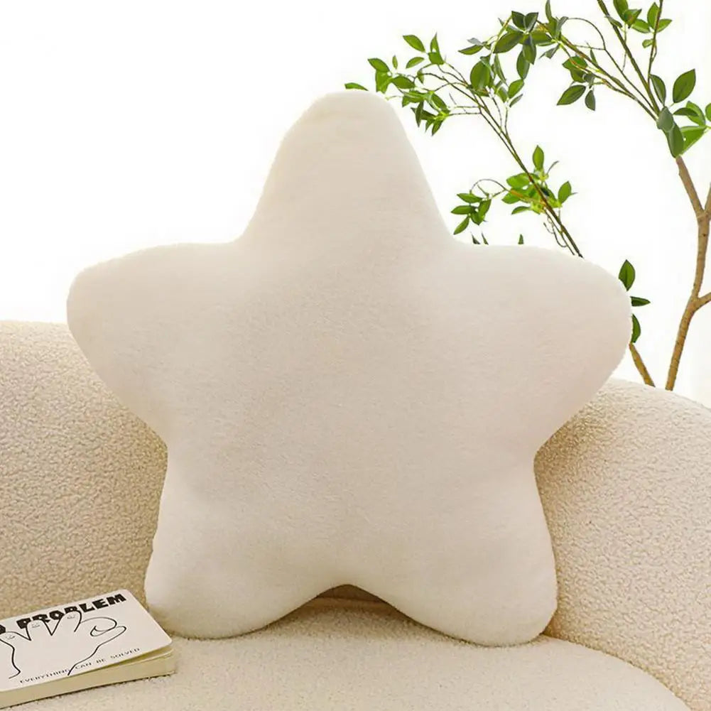 Cute Soft Star Plush Pillow in Various Sizes and Colors