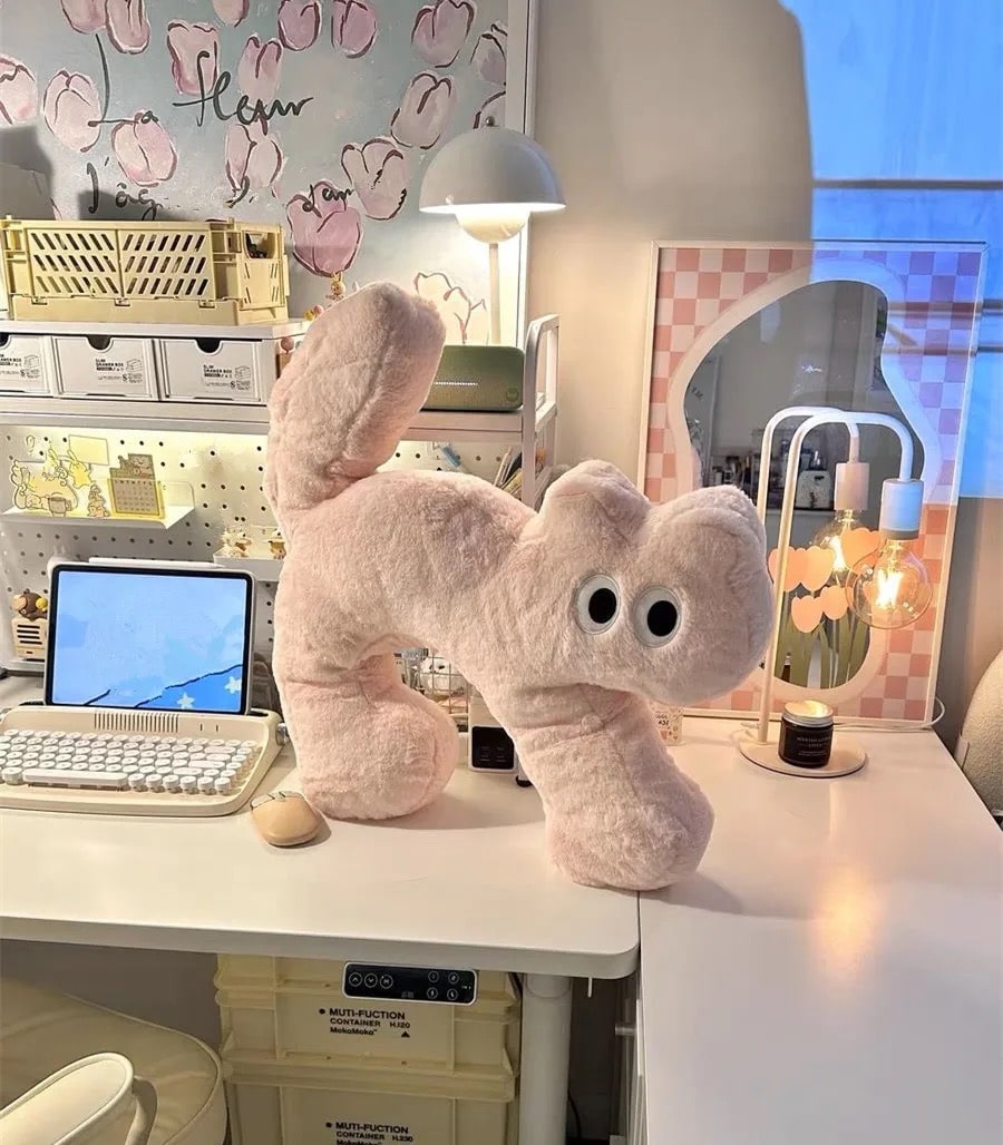 Kawaii Cat Plush Pillow