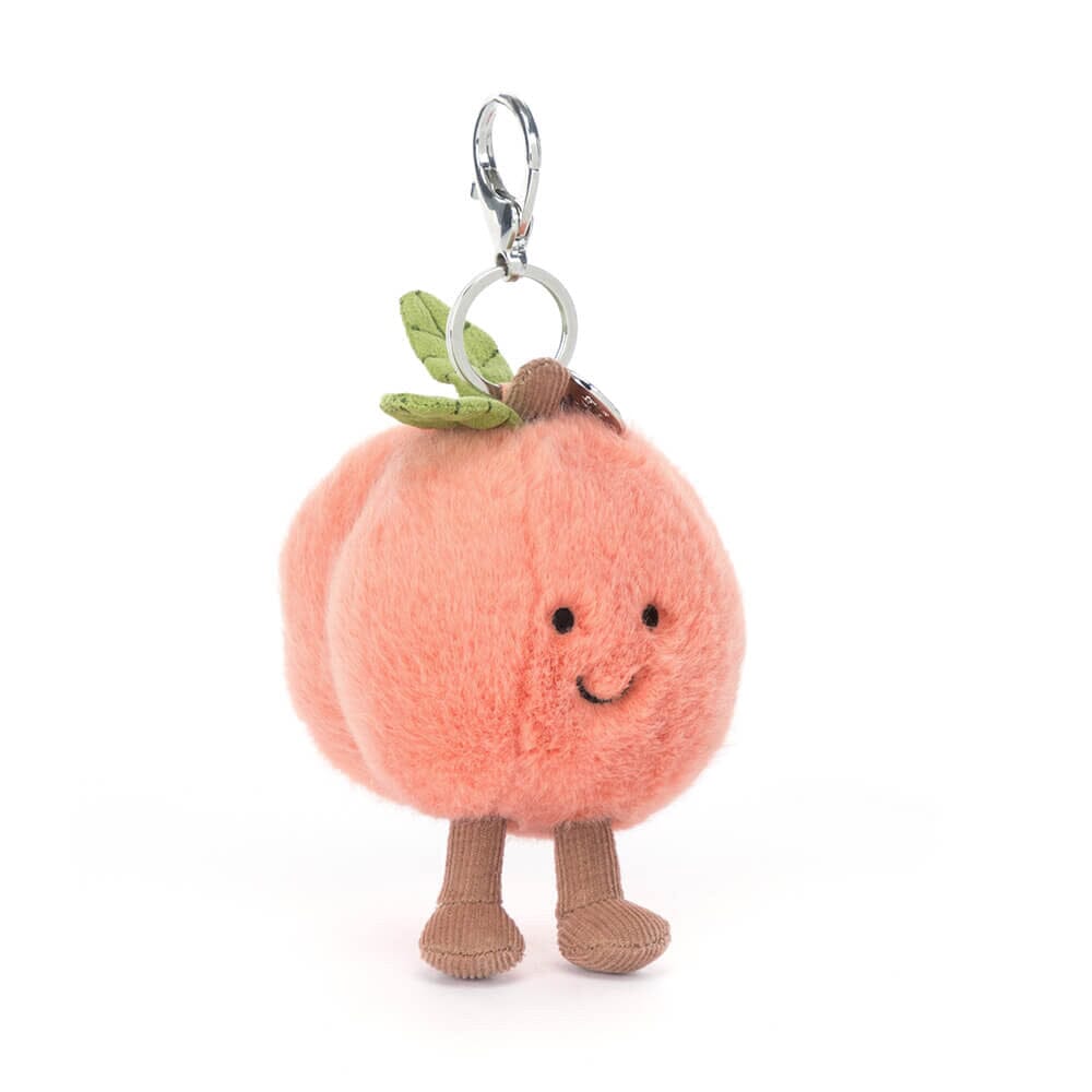 Jellycat - Bag Charm | Amuseables Peach