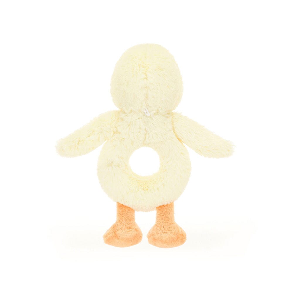 Jellycat - Ring Rattle | Bashful Duckling