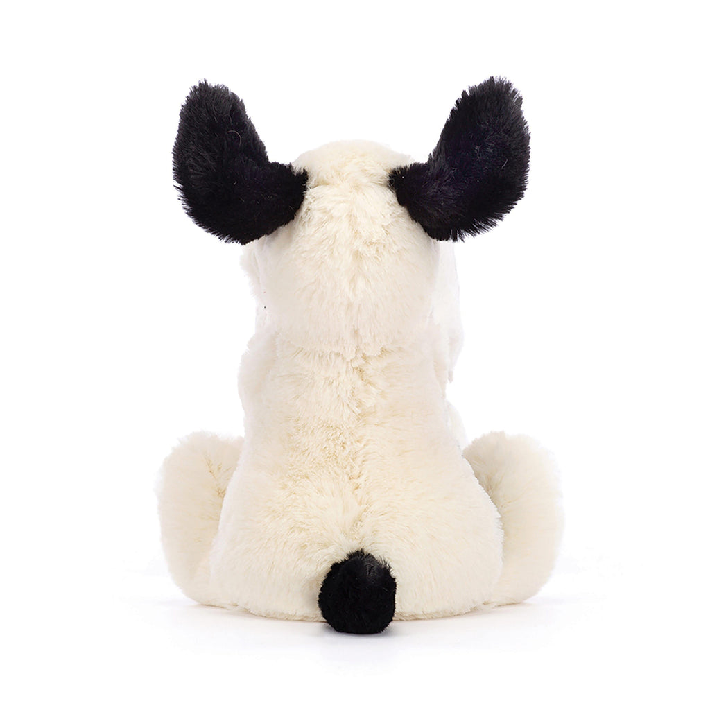 Jellycat - Soother | Bashful Black & Cream Puppy - Discontinued