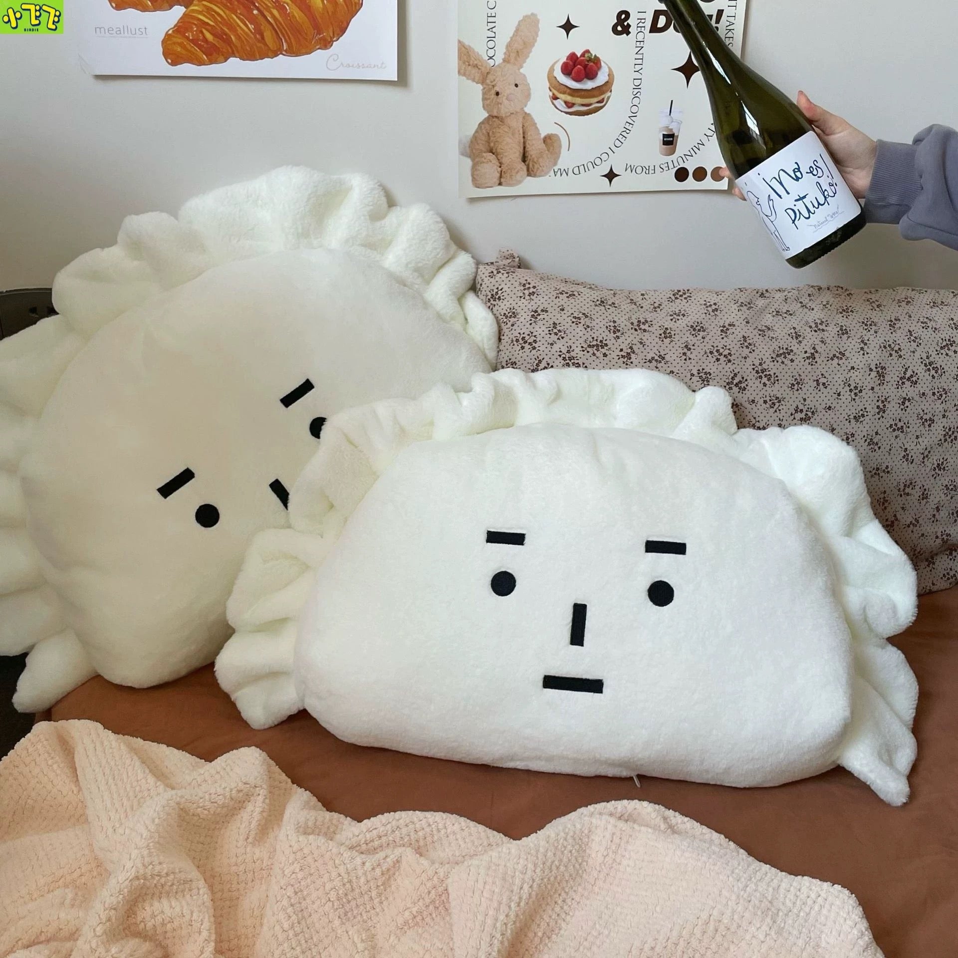 Soft Dumpling Plush Pillow