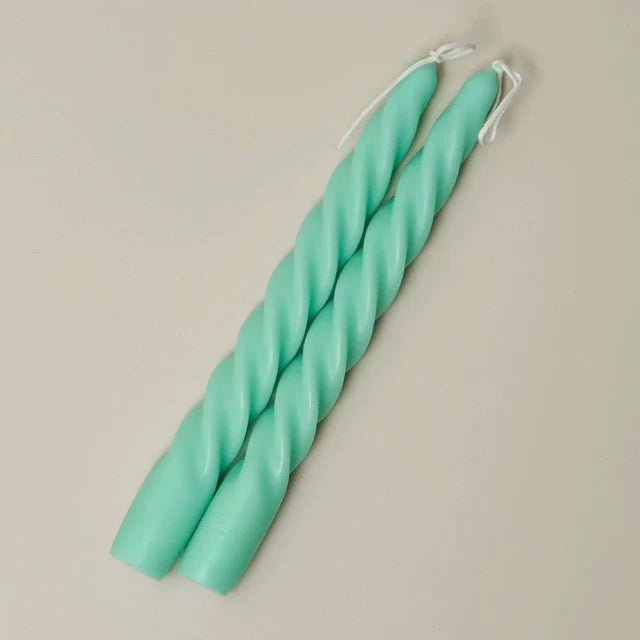 2 pc Spiral Candles